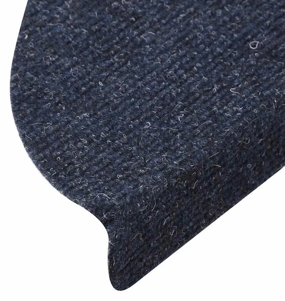 Ljepljivi tepisi za stepenice 15 kom 56x17x3 cm plavi - Plava 56 x 17 x 3 cm 15 Plava