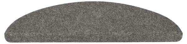 Ljepljivi tepisi za stepenice 15 kom 56x17x3 cm sivi - Siva 56 x 17 x 3 cm 15 Siva