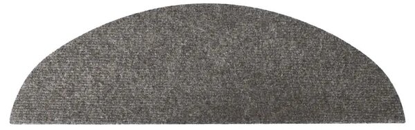Ljepljivi tepisi za stepenice 15 kom 56x17x3 cm sivi - Siva 56 x 17 x 3 cm 15 Siva