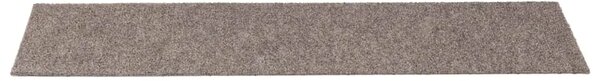 Prostirke za stepenice samoljepljive 15 kom 76x20 cm bež pravokutne - Bež 76 x 20 cm 15 Bež