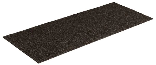 Prostirke za stepenice samoljepljive 15 kom 60x25 cm tamnosmeđe pravokutne - Tamno smeđa 60 x 25 cm 15 Tamno smeđa