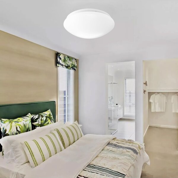 Svjetiljka Plafond 33cm Okrugli bijeli strop 18W APP756-1C
