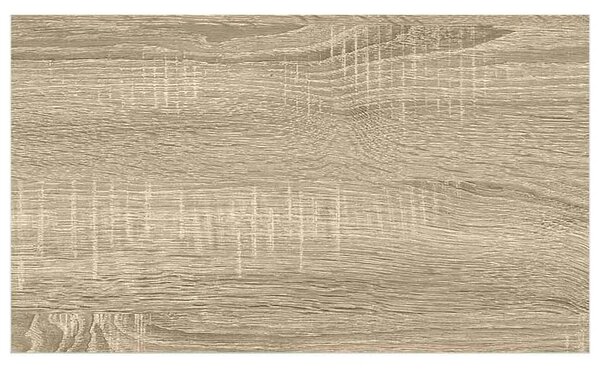 Plutajuće zidne police 2 kom hrast i bijele 50x23 5x3 8 cm MDF - Boja hrasta i bijela 50 x 23.5 x 3.8 cm 2 1