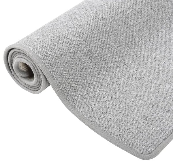Dugi tepih svjetlosivi 80 x 300 cm - Svjetlosiva 80 x 300 cm Svjetlosiva 80 x 300 cm