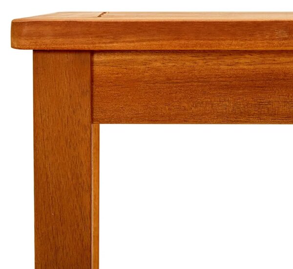 Vrtni stolić za kavu 110 x 60 x 45 cm masivno bagremovo drvo - Smeđa 110 x 60 x 45 cm 1 110 x 60 x 45 cm