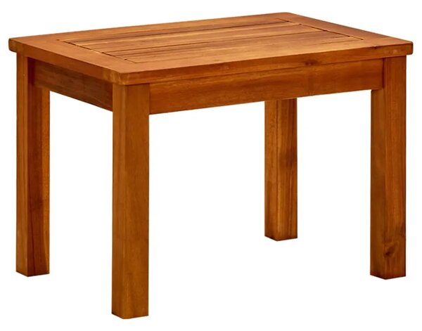 Vrtni stolić za kavu 50 x 35 x 36 cm masivno bagremovo drvo - Smeđa 50 x 35 x 36 cm 1 50 x 35 x 36 cm