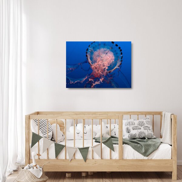 Staklena slika meduze (70x50 cm)