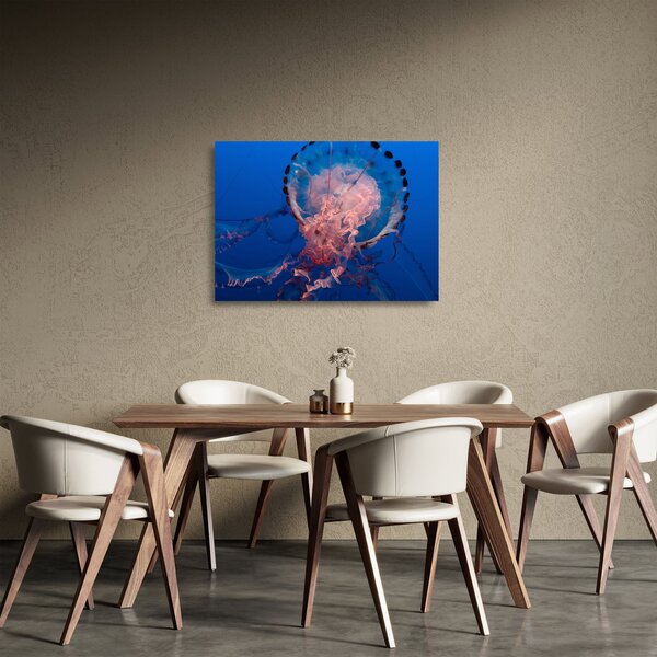Staklena slika meduze (70x50 cm)