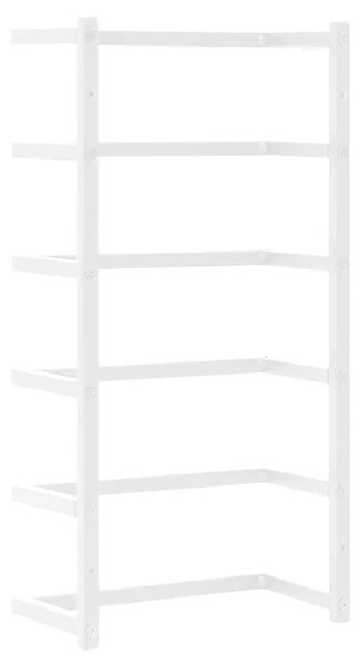 Stalak za ručnike bijeli 24 x 12 x 48 cm čelični - Bijela 24 x 12 x 48 cm Bijela 24 x 12 x 48 cm