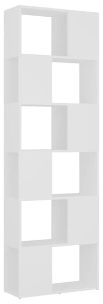 Ormarić za knjige / Paravan - Sobna pregrada bijeli 60 x 24 x 186 cm - Bijela 60 x 24 x 186 cm 1 Bijela