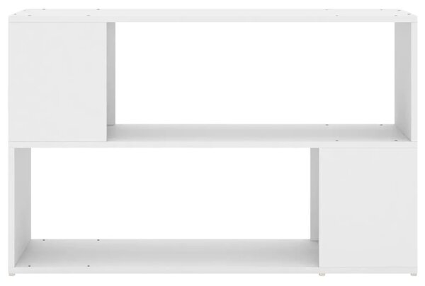 Ormarić za knjige bijeli 100 x 24 x 63 cm od konstruiranog drva - Bijela 100 x 24 x 63 cm 1 Bijela
