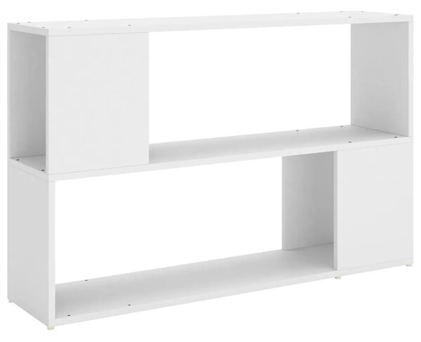 Ormarić za knjige bijeli 100 x 24 x 63 cm od konstruiranog drva - Bijela 100 x 24 x 63 cm 1 Bijela