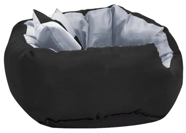 Dvostrani perivi jastuk za pse sivo-crni 65 x 50 x 20 cm - Siva i crna 65 x 50 x 20 cm Siva i crna 65 x 50 x 20 cm