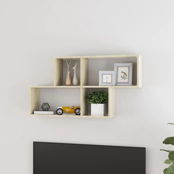Zidna polica boja hrasta sonome 100x18x53 cm konstruirano drvo - sonoma hrast 1 1 Sonoma hrast