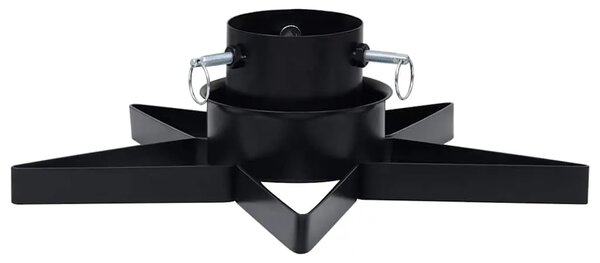Stalak za božićno drvce crni 47 x 47 x 13 5 cm - Crna 1 Crna