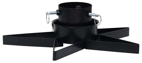 Stalak za božićno drvce crni 47 x 47 x 13 5 cm - Crna 1 Crna