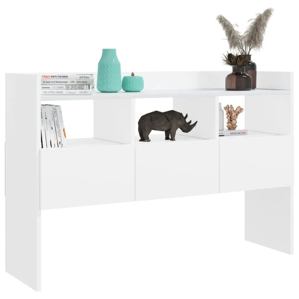 Komoda bijela 105 x 30 x 70 cm od konstruiranog drva - Bijela 1 Bijela
