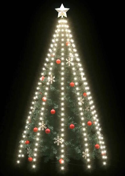 Mrežasta svjetla za božićno drvce 300 LED hladna bijela 300 cm - Hladna bijela 300 cm 1 1