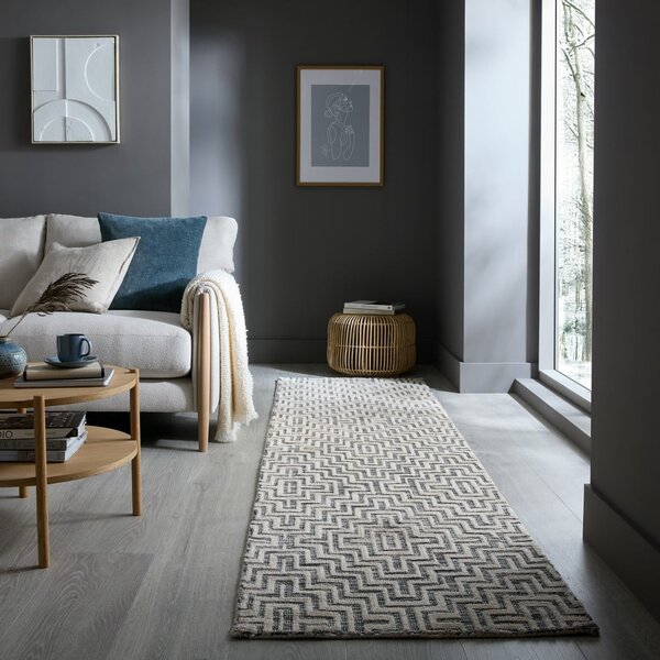 Siva staza 80x300 cm Rhett – Flair Rugs