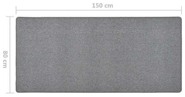 Dugi tepih tamnosivi 80 x 150 cm - Tamno siva 80 x 150 cm Tamno siva 80 x 150 cm