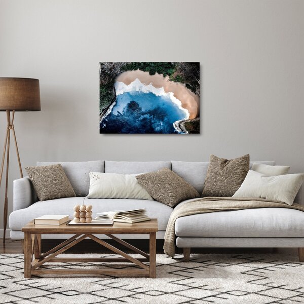 Staklena slika plaže Nusa Penida, Indonezija (70x50 cm)