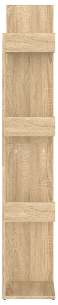 Ormarić za knjige boja hrasta 48x25 5x140 cm konstruirano drvo - sonoma hrast 1 48 cm Sonoma hrast