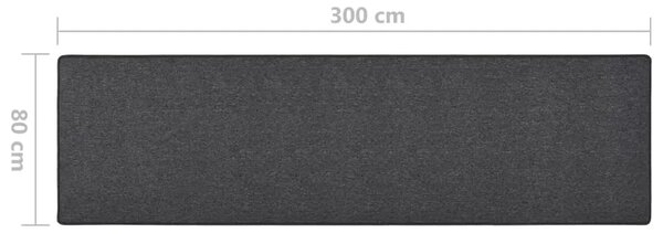 Dugi tepih antracit 80 x 300 cm - Antracit 80 x 300 cm Antracit 80 x 300 cm
