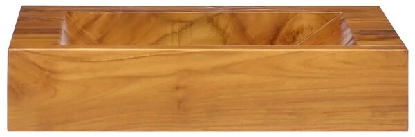 Lavabo - Umivaonik od masivne tikovine 50 x 35 x 10 cm