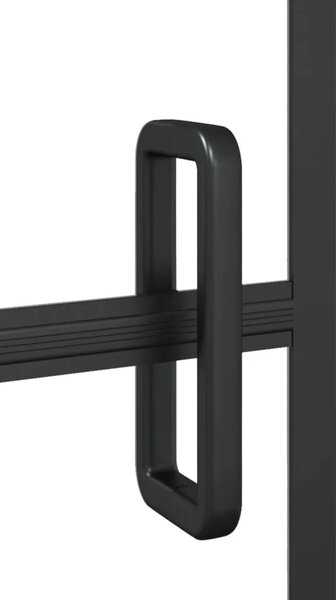 Pregrada za tuš ESG 100 x 140 cm crna - 100 x 140 cm 100 x 140 cm