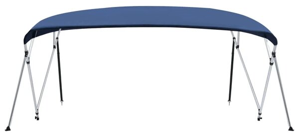 Tenda bimini s 4 luka modra 243 x (230 - 244) x 137 cm - Plava 243 x 244 x 137 cm 1 Plava