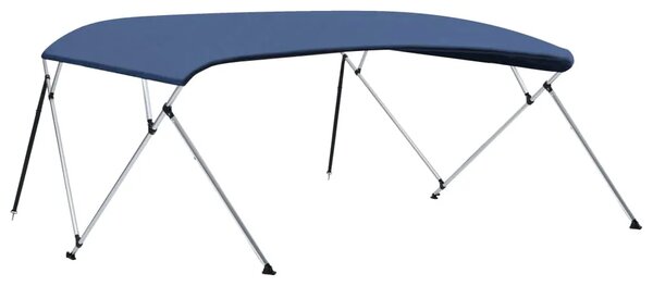 Tenda bimini s 4 luka modra 243 x (230 - 244) x 137 cm - Plava 243 x 244 x 137 cm 1 Plava