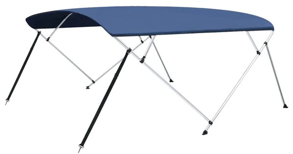 Tenda bimini s 4 luka modra 243 x (230 - 244) x 137 cm - Plava 243 x 244 x 137 cm 1 Plava