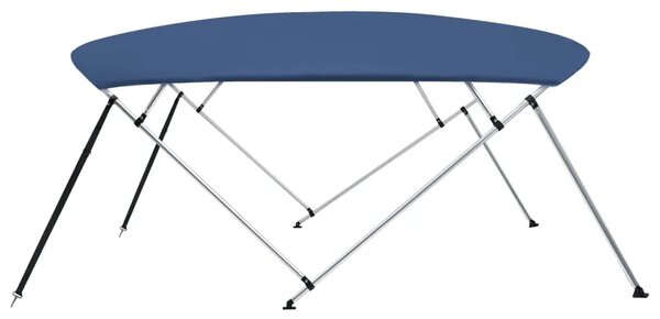 Tenda bimini s 4 luka modra 243 x (230 - 244) x 137 cm - Plava 243 x 244 x 137 cm 1 Plava