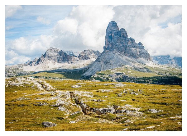 Staklena slika - Talijanski Dolomiti (70x50 cm)