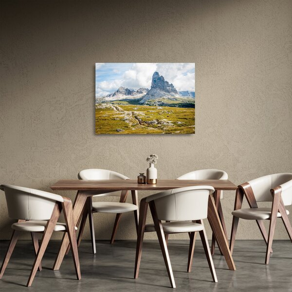 Staklena slika - Talijanski Dolomiti (70x50 cm)