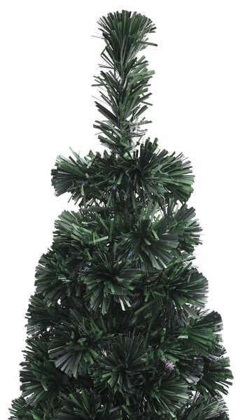 Umjetno tanko božićno drvce sa stalkom 120 cm optička vlakna - 120 x 35 cm 1 1 1