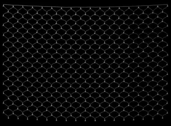 Božićna svjetlosna mreža hladna bijela 4 x 4 m 544 LED - Hladna bijela 1 544 Hladna bijela