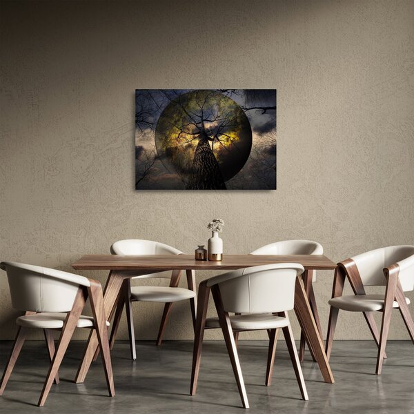 Staklena slika - Tajanstveno nebo (70x50 cm)