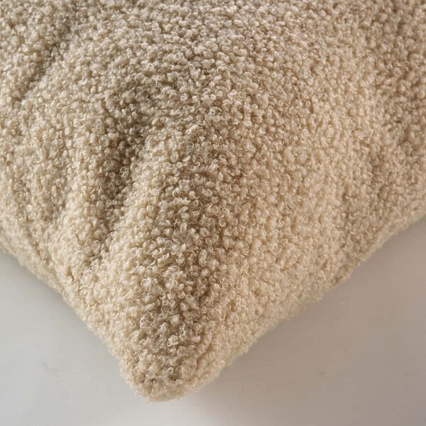 Ukrasni jastuk od boucle tkanine 45x45 cm Wooly – douceur d'intérieur