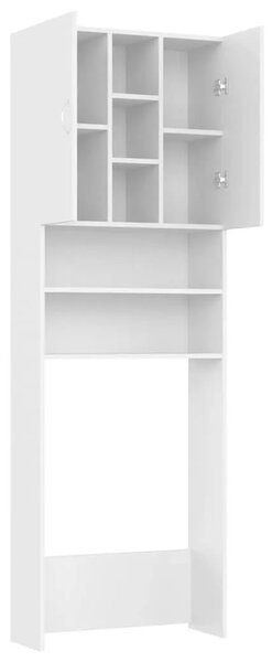 Ormarić za perilicu rublja bijeli 64 x 25 5 x 190 cm - Bijela 1 Bijela