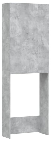 Ormarić za perilicu rublja siva boja betona 64 x 25 5 x 190 cm - Beton siva 1 Beton siva