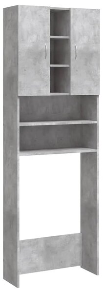 Ormarić za perilicu rublja siva boja betona 64 x 25 5 x 190 cm - Beton siva 1 Beton siva