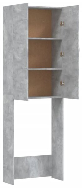 Ormarić za perilicu rublja siva boja betona 64 x 25 5 x 190 cm - Beton siva 1 Beton siva