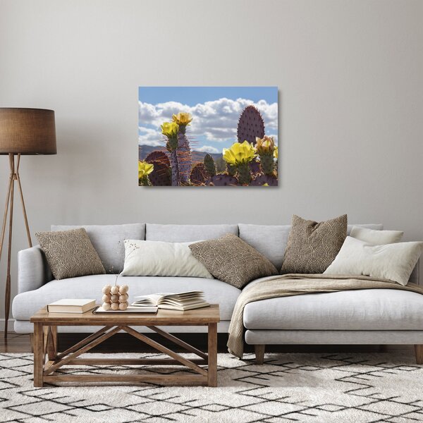 Staklena slika opuncije (70x50 cm)