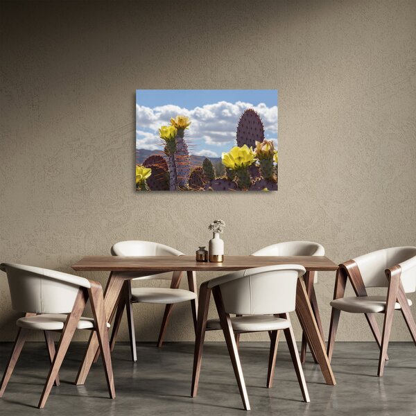 Staklena slika opuncije (70x50 cm)