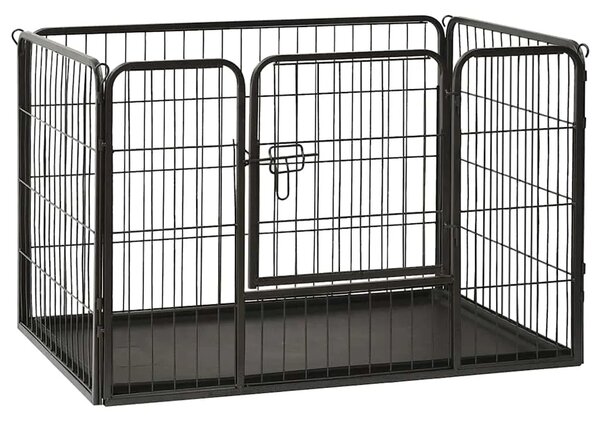 Ogradica za štence od čelika 91 5 x 59 x 61 cm - 91 5 x 59 x 61 cm 1 91 5 x 59 x 61 cm