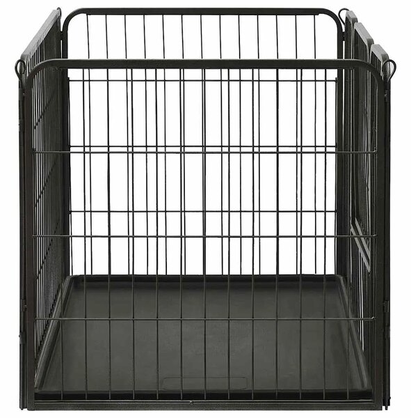 Ogradica za štence od čelika 91 5 x 59 x 61 cm - 91 5 x 59 x 61 cm 1 91 5 x 59 x 61 cm