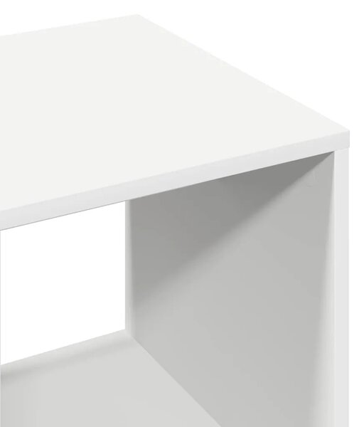 Ormar bijeli 80 x 40 x 110 cm od konstruiranog drva - Bijela 1 1 Bijela
