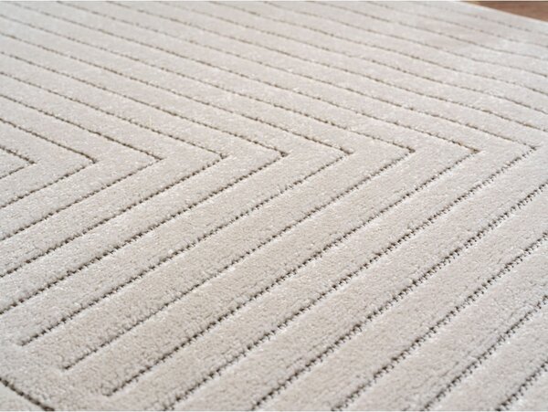 Krem okrugao unutarnji i vanjski tepih ø 80 cm Nova 1202 – Ayyildiz Carpets
