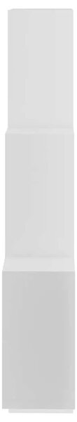Kockaste zidne police bijele 78 x 15 x 93 cm konstruirano drvo - Bijela 1 1 Bijela